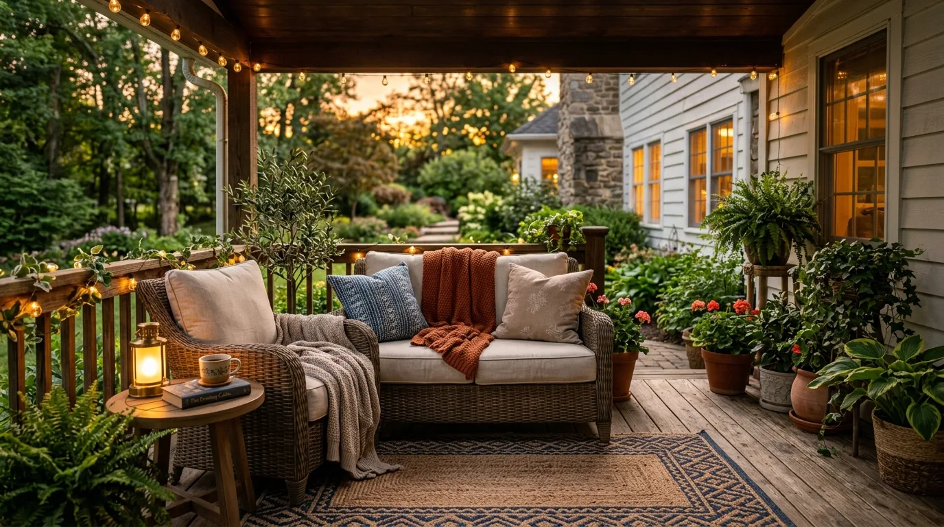 8 Back Porch Ideas for Relaxing Evenings